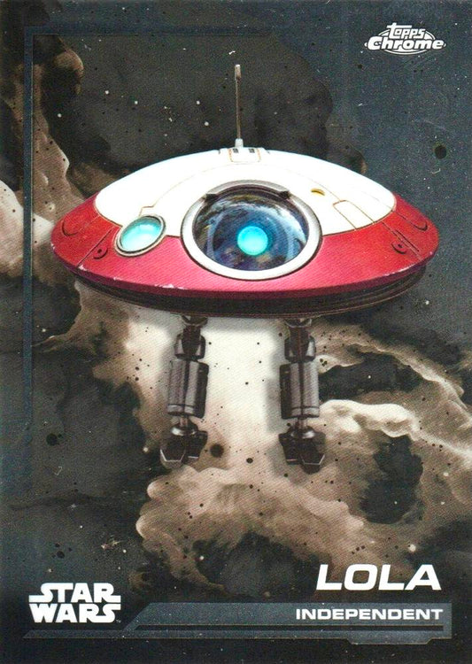 L0LA #76 | 2024 Topps Chrome Star Wars | Trading Card