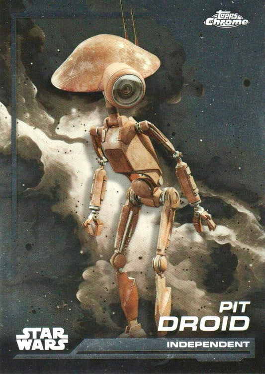 Pit Droid #87 | 2024 Topps Chrome Star Wars | Trading Card