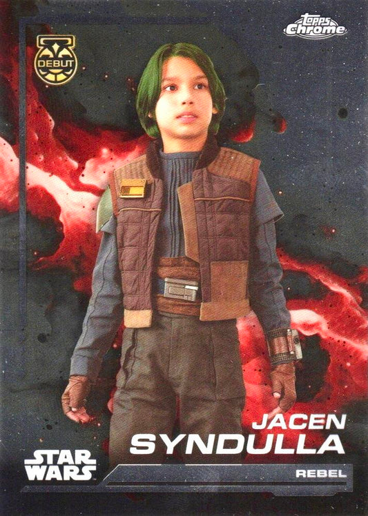 Jacen Syndulla #100 | 2024 Topps Chrome Star Wars | Trading Card