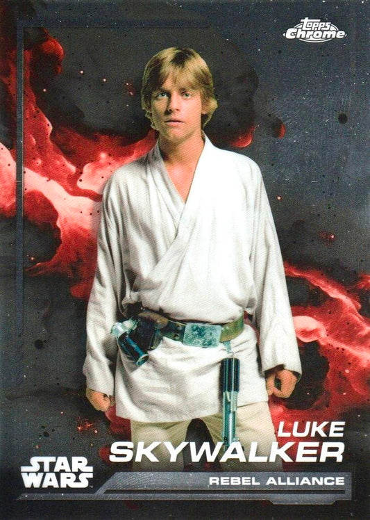 Luke Skywalker #104 | 2024 Topps Chrome Star Wars | Trading Card