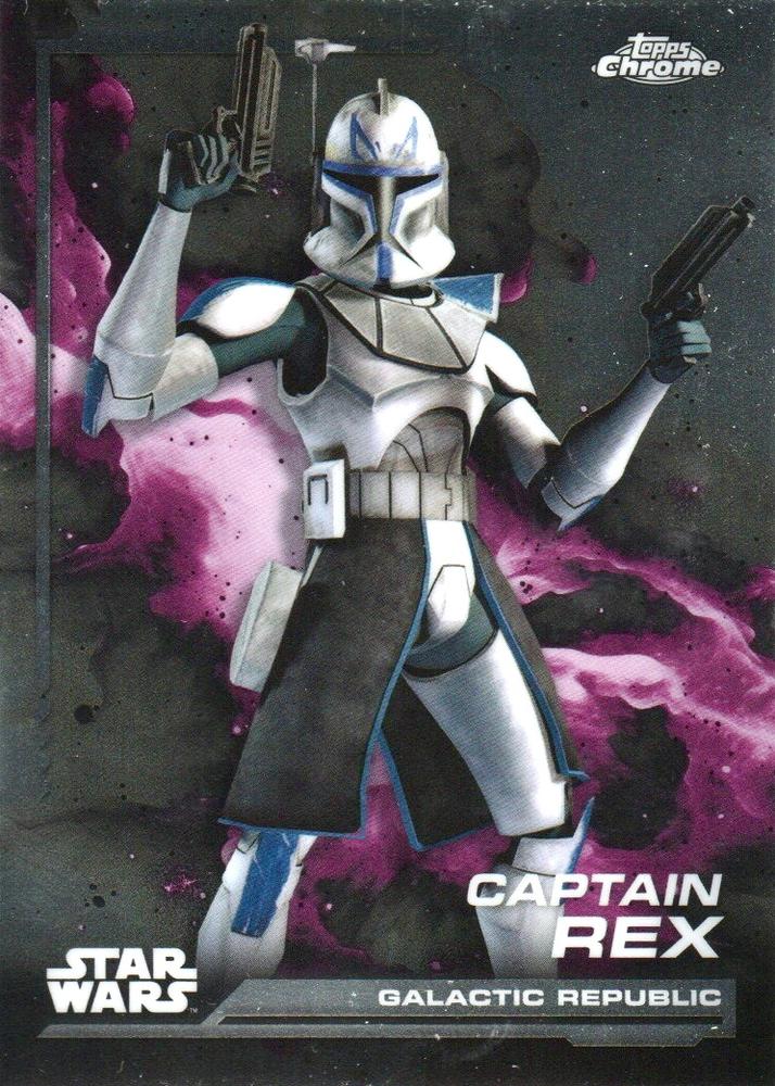 Captain Rex Token Captain Rex #137 | 2024 Topps Chrome Star Wars | Trading Card ...