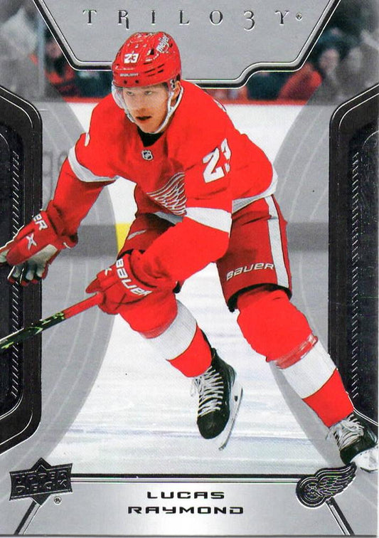 Lucas Raymond #44 Detroit Red Wings | 2023-24 Upper Deck Trilogy | NHL Trading Card