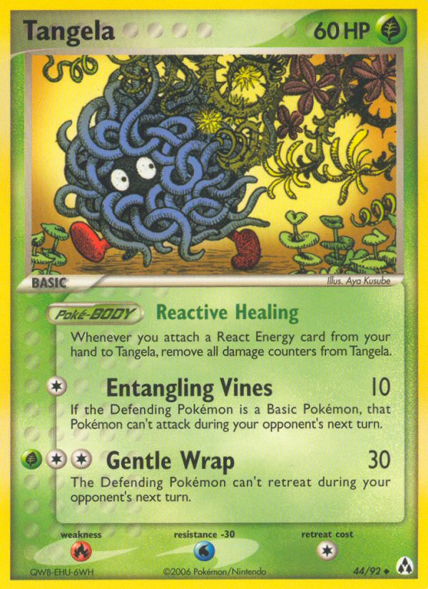 Tangela 44/92 Uncommon | Legend Maker | Pokemon Card