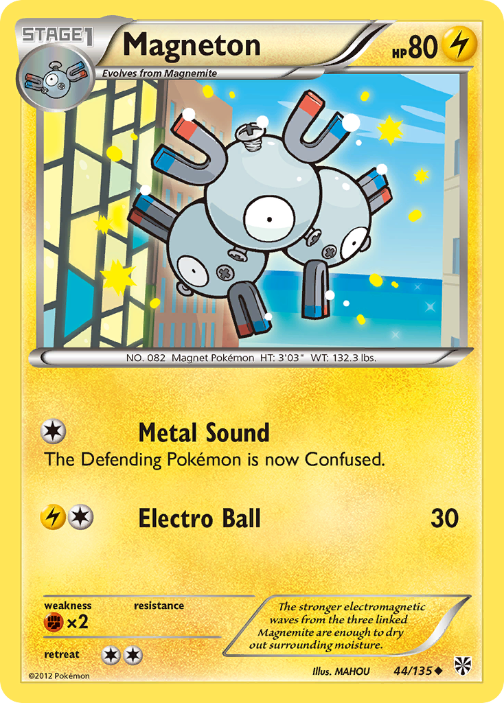 Magneton 44/135 Uncommon | Plasma Storm | Pokemon Card