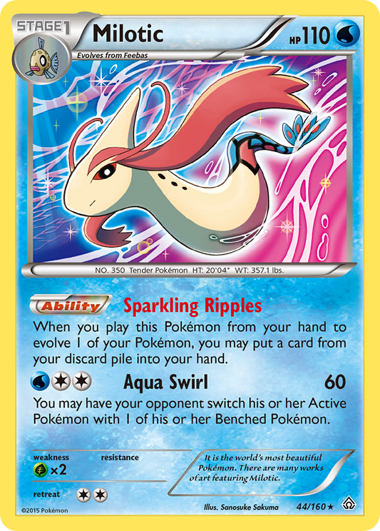 Milotic 44/160 Rare | Primal Clash | Pokemon Card