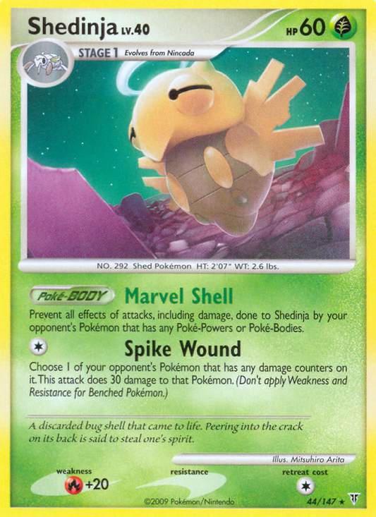 Shedinja 44/147 Rare | Supreme Victors | Pokemon Card