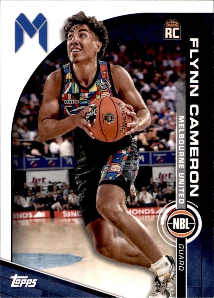 Flynn Cameron #45 Melbourne United | 2023-24 Topps NBL | NBL Trading Card