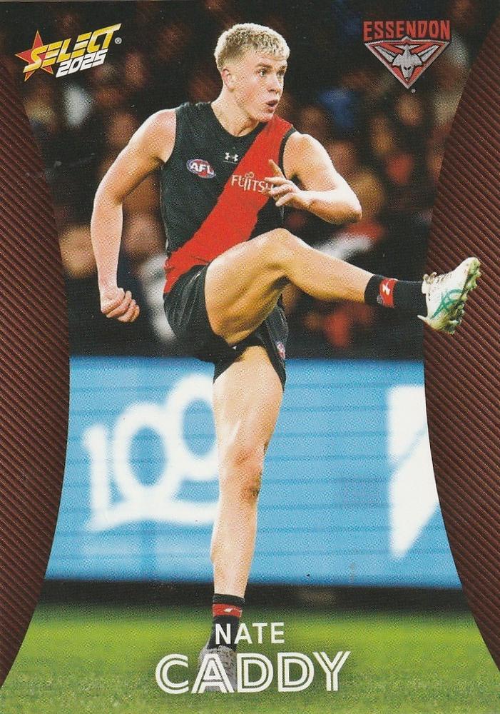 Nate Caddy #45 Essendon Bombers | 2025 Select AFL Footy Stars | Trading Card
