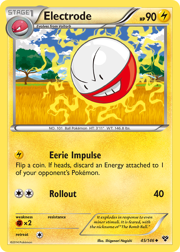 Electrode 45/146 Uncommon | XY | Pokemon Card