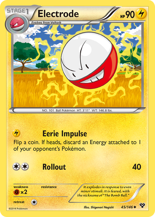 Electrode 45/146 Uncommon | XY | Pokemon Card