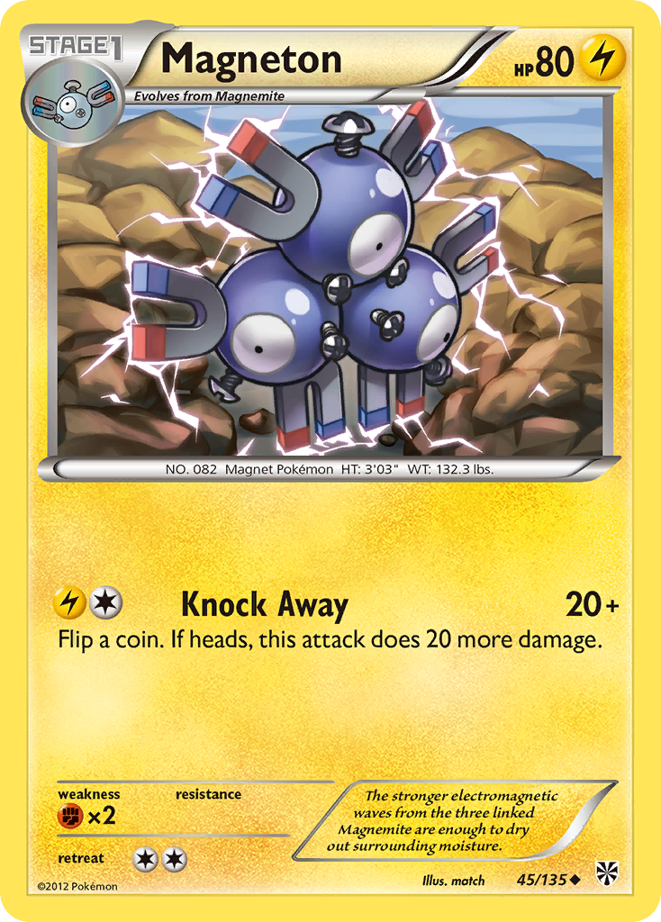 Magneton 45/135 Uncommon | Plasma Storm | Pokemon Card
