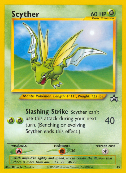 Scyther 45/53 Promo | Wizards Black Star Promos | Pokemon Card