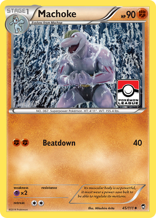 Machoke 45/111 Uncommon | Furious Fists | Pokemon Card