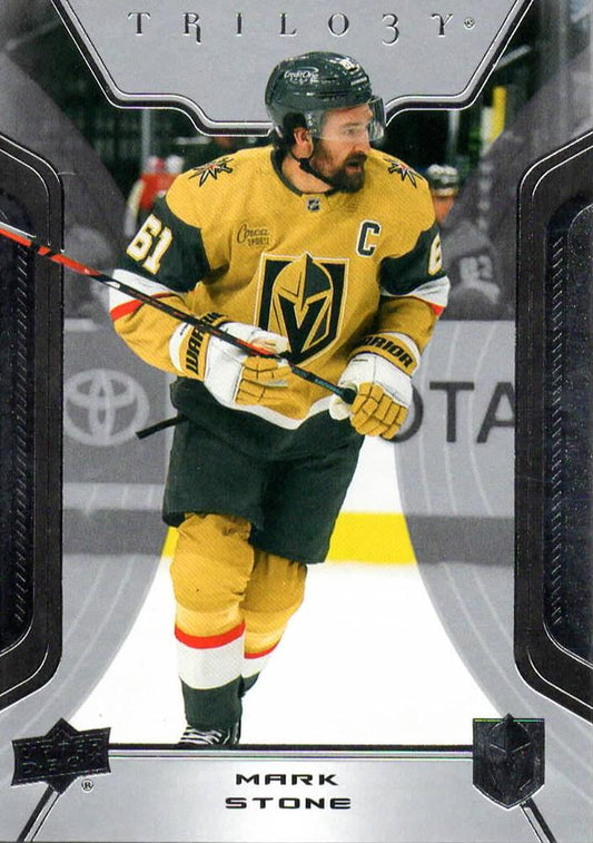 Mark Stone #46 Vegas Golden Knights | 2023-24 Upper Deck Trilogy | NHL Trading Card