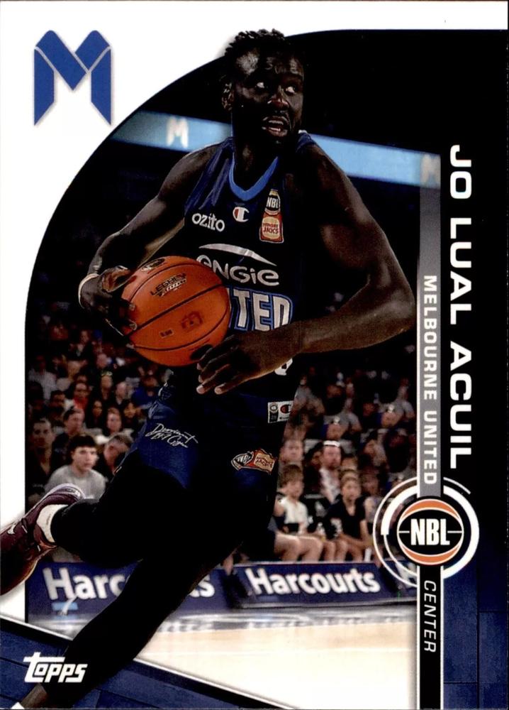 Jo Lual-Acuil Jr. #46 Melbourne United | 2023-24 Topps NBL | NBL Trading Card