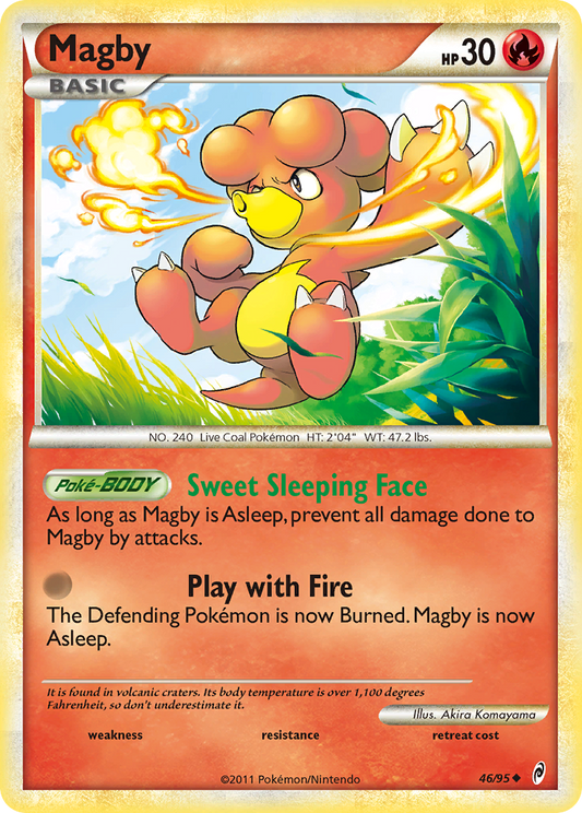 Magby 46/95 Uncommon | Call of Legends | Pokemon Card