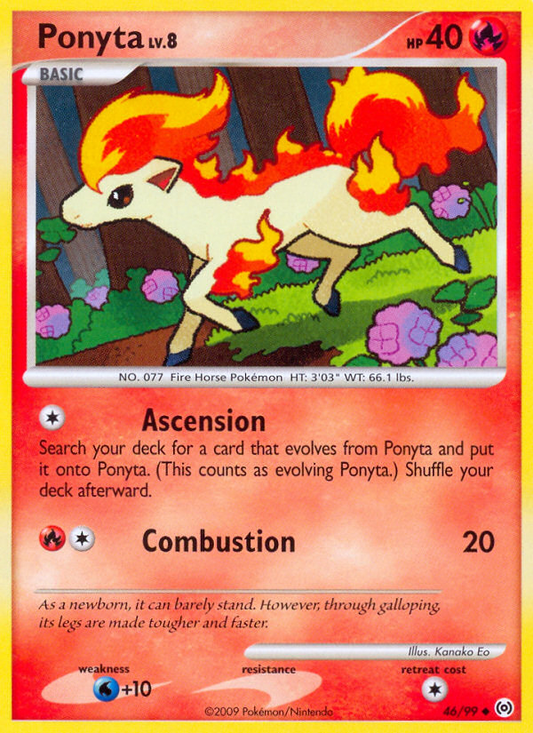 Ponyta 46/99 Uncommon | Arceus | Pokemon Card