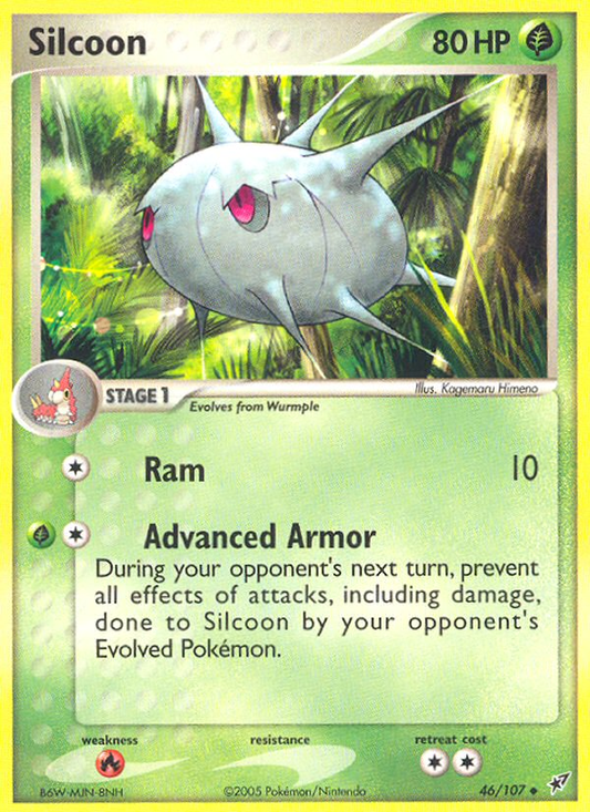 Silcoon 46/107 Uncommon | Deoxys | Pokemon Card