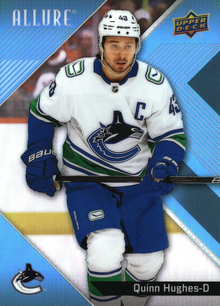 Quinn Hughes #47 Vancouver Canucks | 2024-25 Upper Deck Allure | NHL Trading Card