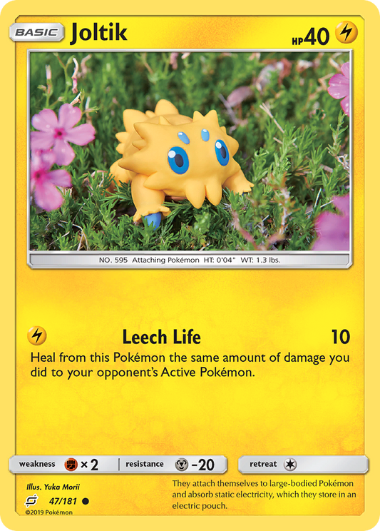 Joltik 47/181 Common | Team Up | Pokemon Card