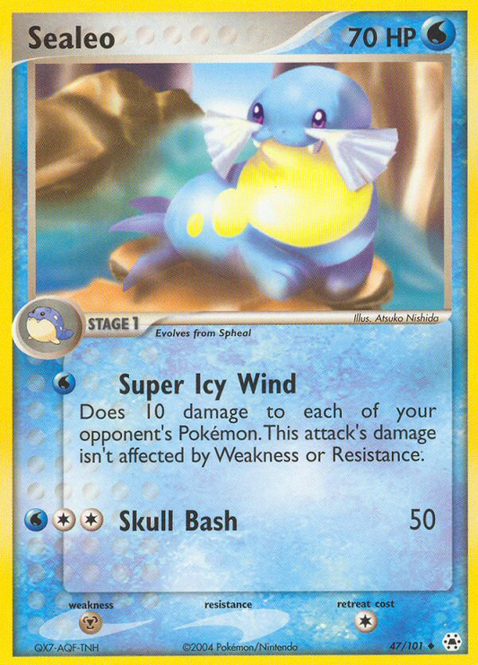 Sealeo 47/101 Uncommon | Hidden Legends | Pokemon Card