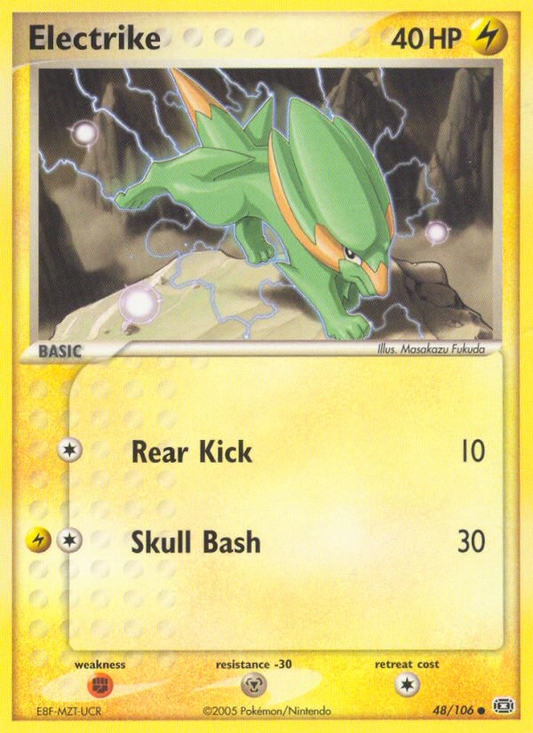 Electrike 48/106 Common | Emerald | Pokemon Card