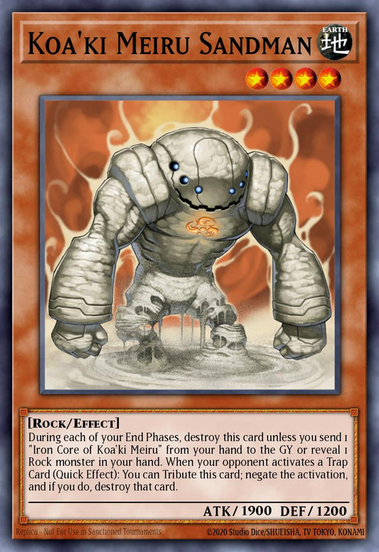 Koa'ki Meiru Sandman - SESL-EN049 Super Rare | Yu-Gi-Oh! Card