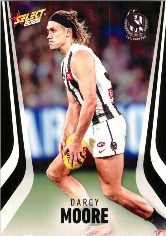 Darcy Moore #49 Collingwood Magpies | 2026 Select AFL Footy Stars | Trading Card
