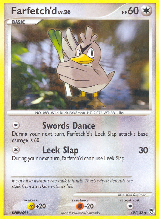Farfetch'd 49/132 Uncommon | Secret Wonders | Pokemon Card