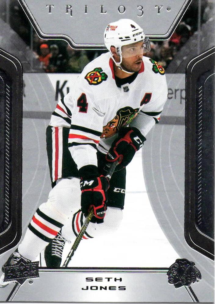 Seth Jones #4 Chicago Blackhawks | 2023-24 Upper Deck Trilogy | NHL Trading Card