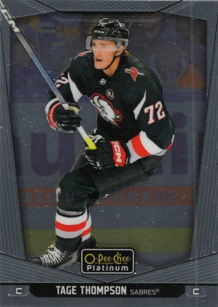 Tage Thompson #4 Buffalo Sabres | 2024-25 O-Pee-Chee Platinum | NHL Trading Card