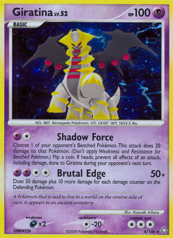 Giratina 4/146 Rare Holo | Legends Awakened | Pokemon Card