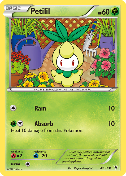Petilil 4/101 Common | Noble Victories | Pokemon Card