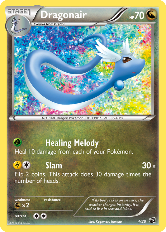 Dragonair 4/20 Rare Holo | Dragon Vault | Pokemon Card