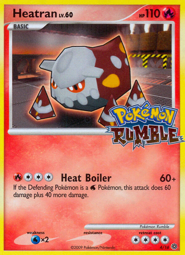 Heatran 4/16  | Pokémon Rumble | Pokemon Card