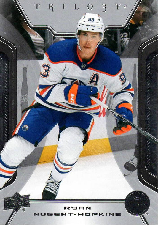 Ryan Nugent-Hopkins #50 Edmonton Oilers | 2023-24 Upper Deck Trilogy | NHL Trading Card