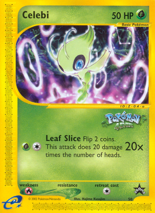 Celebi 50/53 Promo | Wizards Black Star Promos | Pokemon Card