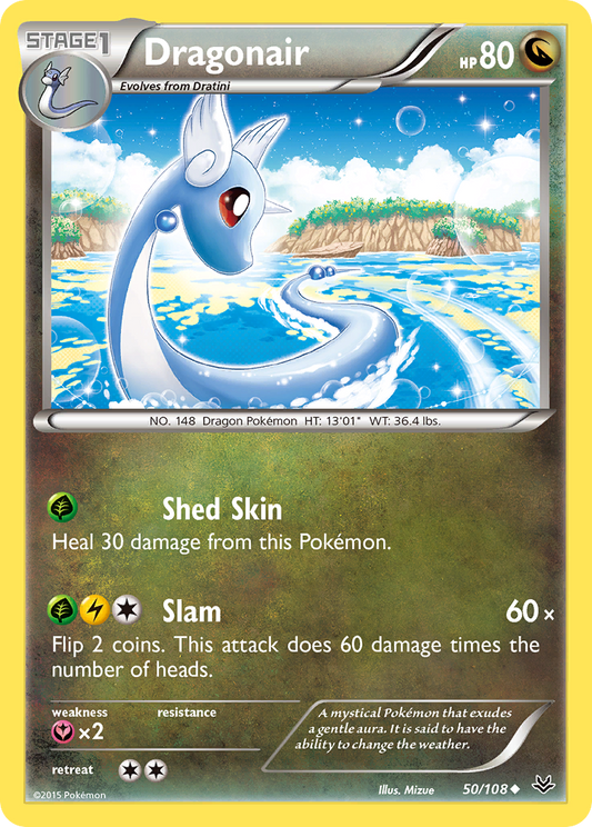 Dragonair 50/108 Uncommon | Roaring Skies | Pokemon Card