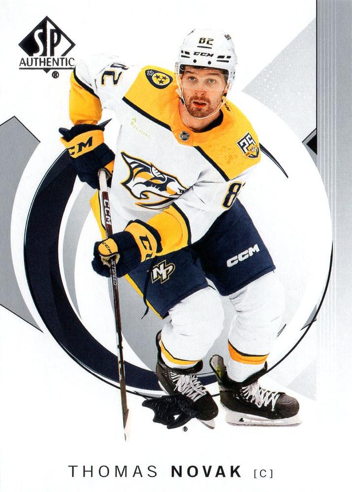 Thomas Novak #51 Nashville Predators | 2024-25 SP Authentic | NHL Trading Card