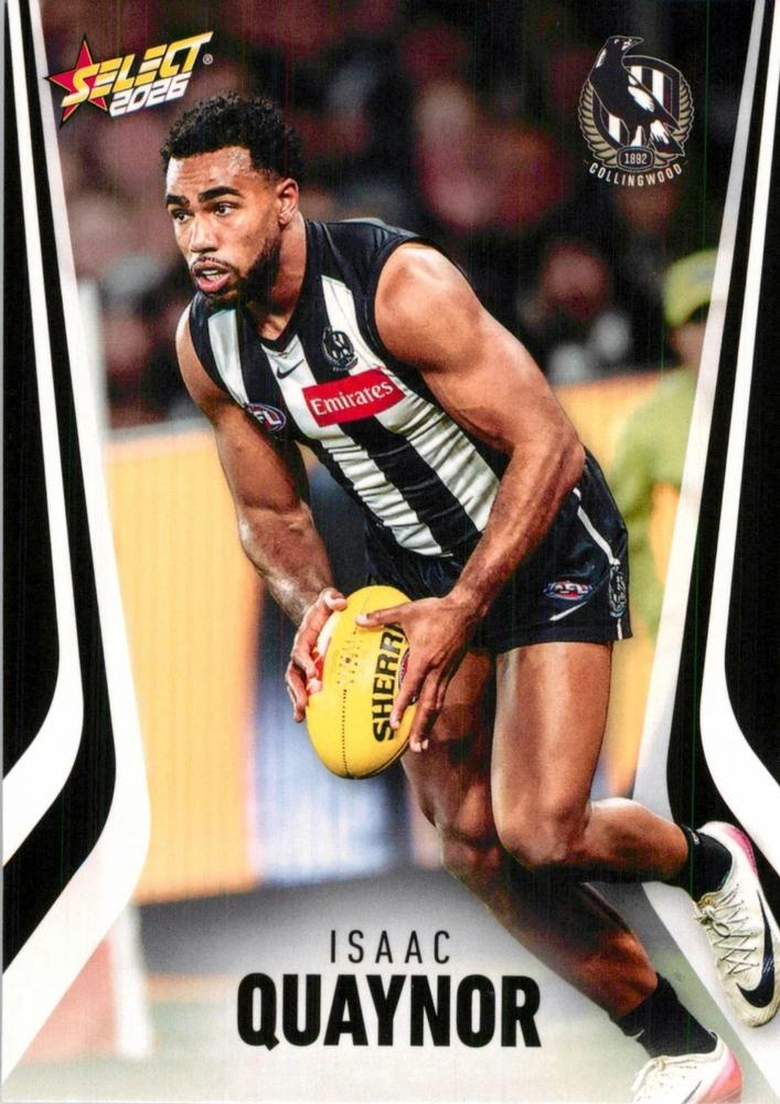 Isaac Quaynor #51 Collingwood Magpies | 2026 Select AFL Footy Stars | Trading Card