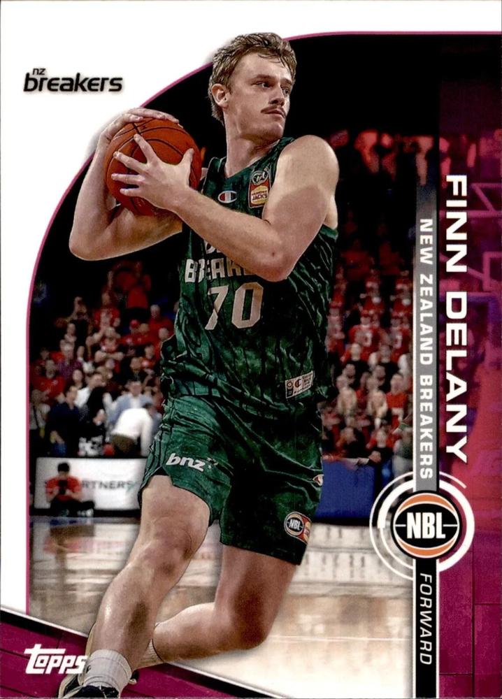 Finn Delany #52 New Zealand Breakers | 2023-24 Topps NBL | NBL Trading Card