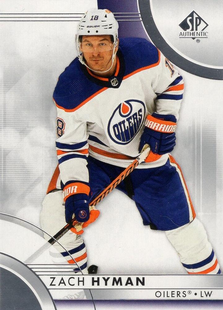 Zach Hyman #52 Edmonton Oilers | 2023-24 SP Authentic | NHL Trading Card