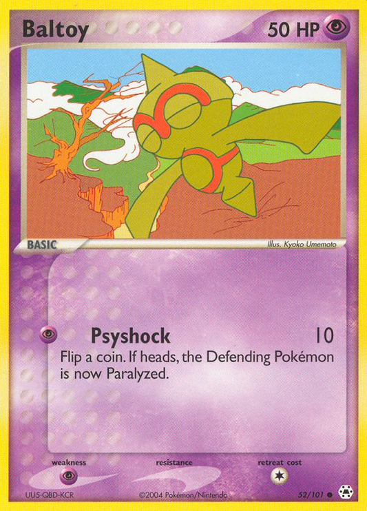 Baltoy 52/101 Common | Hidden Legends | Pokemon Card