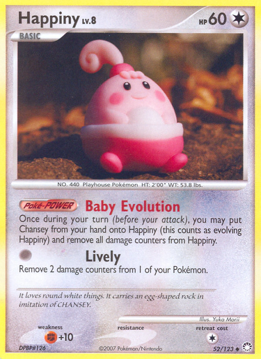 Happiny 52/123 Uncommon | Mysterious Treasures | Pokemon Card