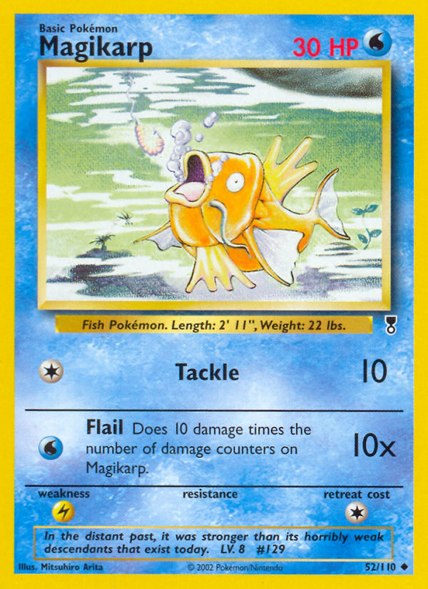 Magikarp 52/110 Uncommon | Legendary Collection | Pokemon Card