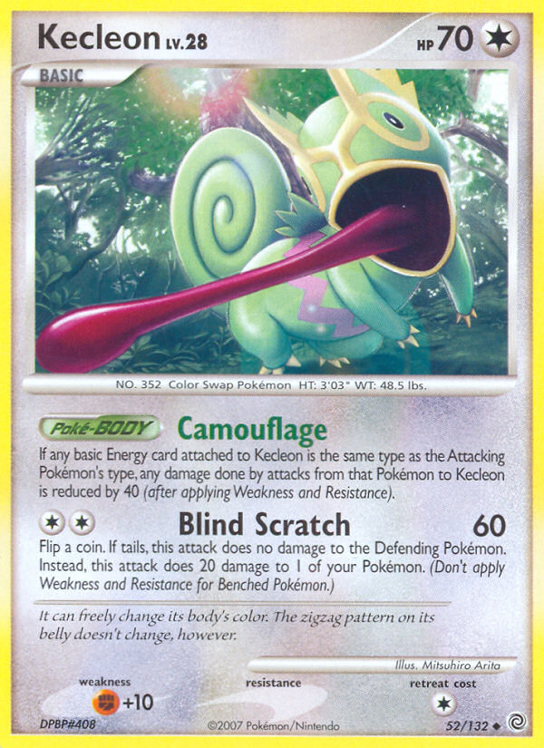Kecleon 52/132 Uncommon | Secret Wonders | Pokemon Card