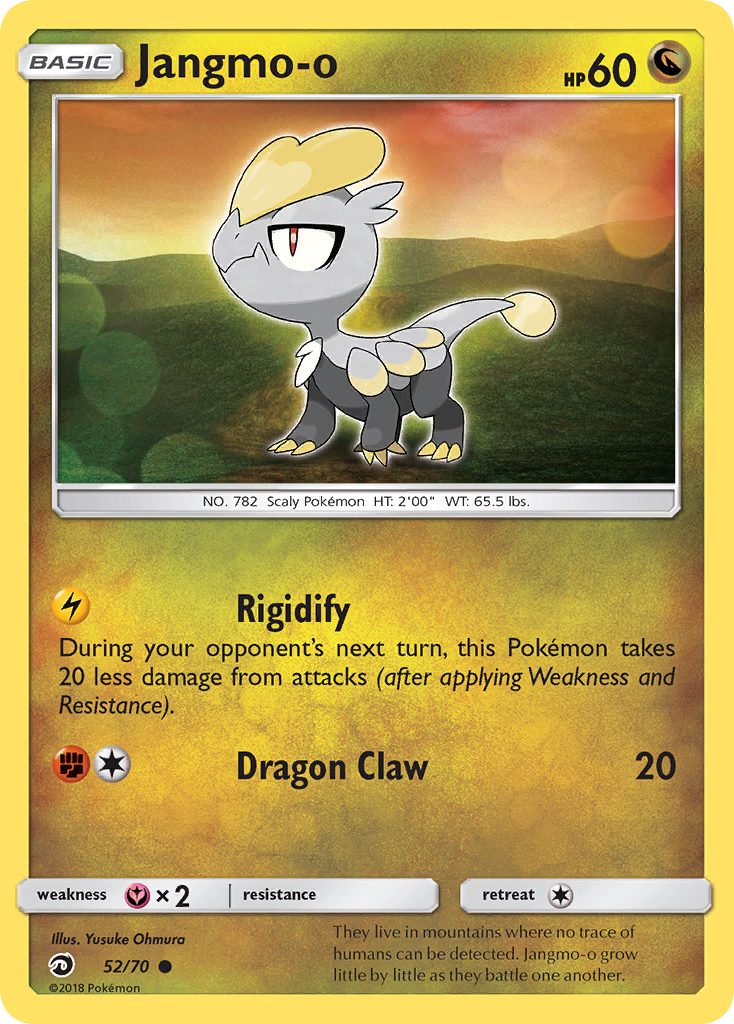 Jangmo-o 52/70 Common | Dragon Majesty | Pokemon Card