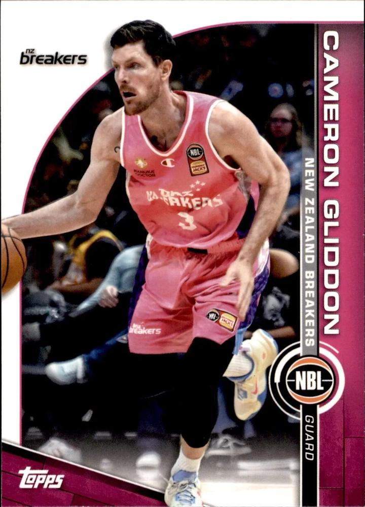 Cameron Gliddon #53 New Zealand Breakers | 2023-24 Topps NBL | NBL Trading Card