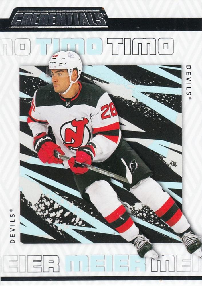 Timo Meier #53 New Jersey Devils | 2023-24 Upper Deck Credentials | NHL Trading Card