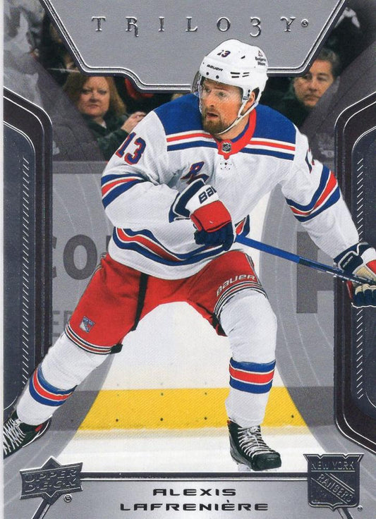Alexis Lafreniere #54 New York Rangers | 2023-24 Upper Deck Trilogy | NHL Trading Card